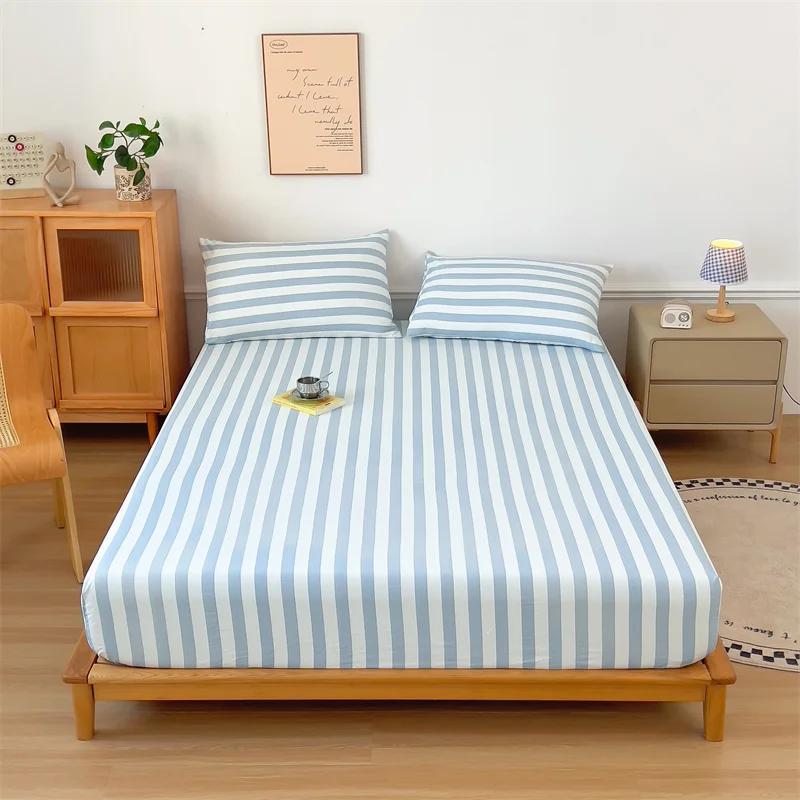 Простыня «все включено» с эластичной резинкой, чехол для матраса Single/Queen/King, простыня на резинке в полоску для двуспальных комплектов простыней 90x190x25cm 1pc
Простыня «все включено» с эластичной резинкой, чехол для матраса Single/Queen/King, простыня на резинке в полоску для двуспальных комплектов простыней 90x190x25cm 1pc