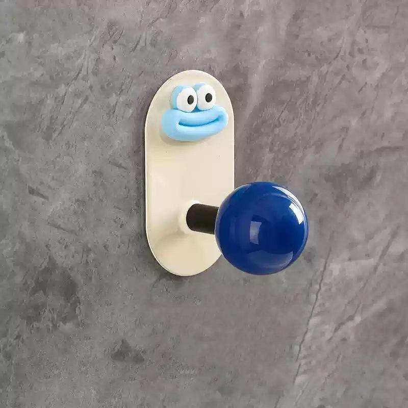 Sausage Mouth Adhesive Wall Hooks Strong Waterproof Bathroom Towel Hanger No Drill Self-Adhesive Storage Organization Hook KTY 1PCS синій
Sausage Mouth Adhesive Wall Hooks Strong Waterproof Bathroom Towel Hanger No Drill Self-Adhesive Storage Organization Hook KTY 1PCS синій
