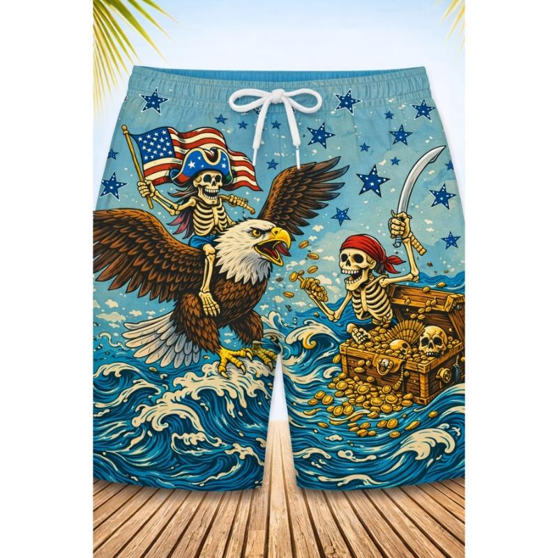 American Flag Skull Riding Shark Board Shorts Men s Quick Drying Breathable Swim Shorts S
American Flag Skull Riding Shark Board Shorts Men s Quick Drying Breathable Swim Shorts S