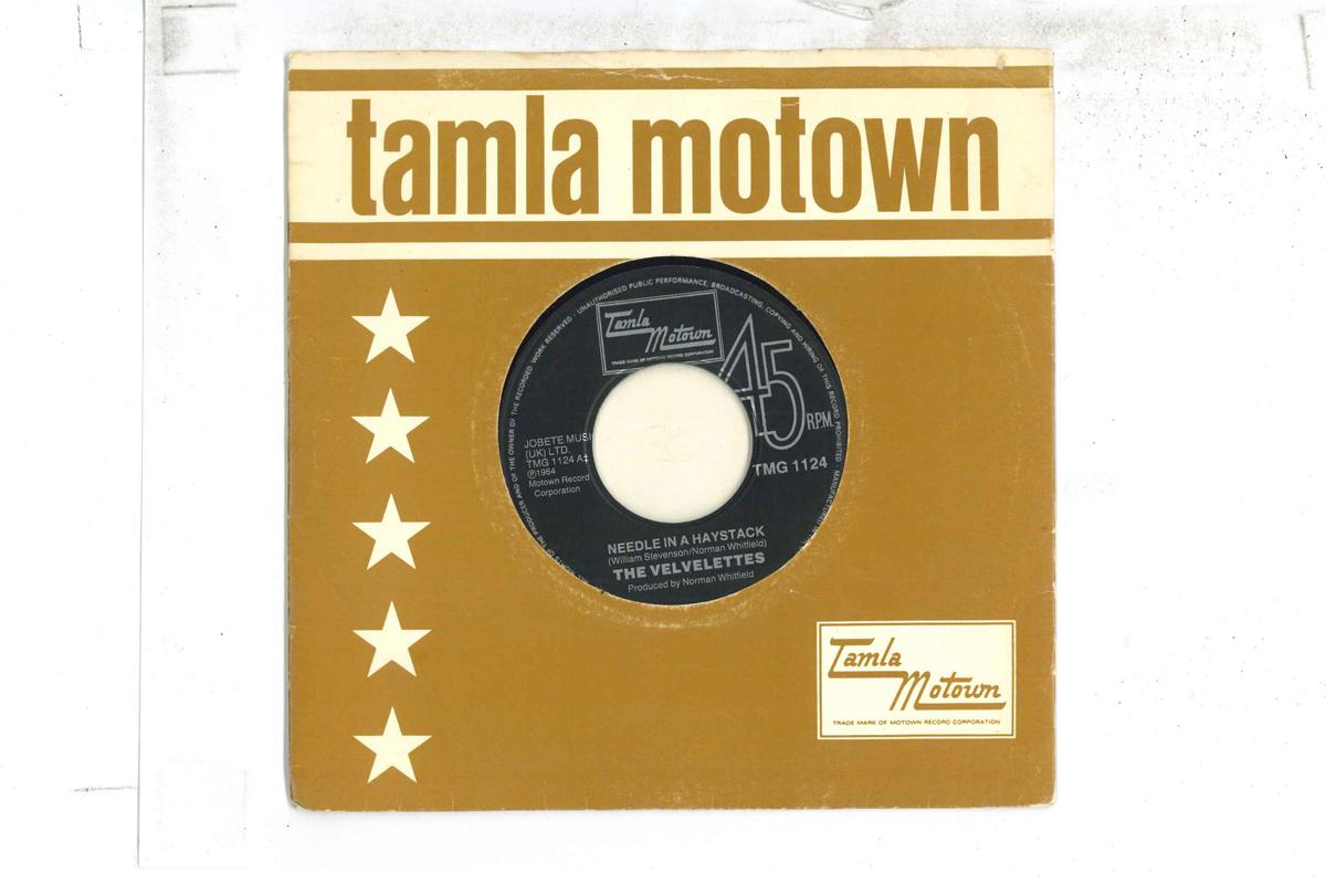 7inch Record VELVELETTES Needle In A Haystack TMG1124 TAMLA MOTOWN 1983 UK SoulFunk Used
7inch Record VELVELETTES Needle In A Haystack TMG1124 TAMLA MOTOWN 1983 UK SoulFunk Used