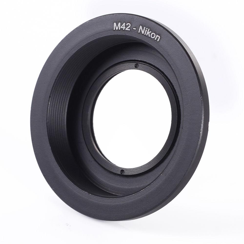 M42 Screw Mount Lens Adapter Ring with Glass for Nikon F D810 D750 D7200 D3300 D5500 D5400 чорний
M42 Screw Mount Lens Adapter Ring with Glass for Nikon F D810 D750 D7200 D3300 D5500 D5400 чорний