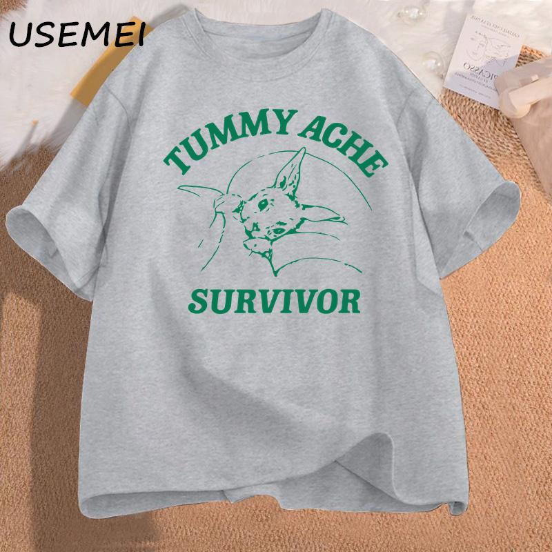Tummy Ache Survivor T Shirt Men Funny Tummy Ache Tee Tshirt Cotton T-shirts Man Clothes Printed Aesthetic Clothing Tees L сірий
Tummy Ache Survivor T Shirt Men Funny Tummy Ache Tee Tshirt Cotton T-shirts Man Clothes Printed Aesthetic Clothing Tees L сірий