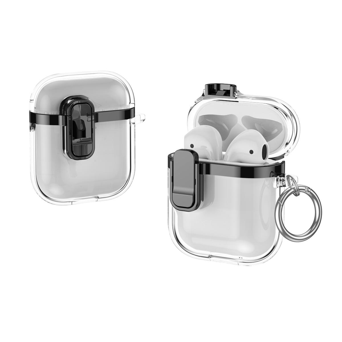 For Apple AirPods with Charging Case (2016)/(2019)/AirPods with Wireless Charging Case (2019) Clear Electroplated Earphone Cover F
For Apple AirPods with Charging Case (2016)/(2019)/AirPods with Wireless Charging Case (2019) Clear Electroplated Earphone Cover F