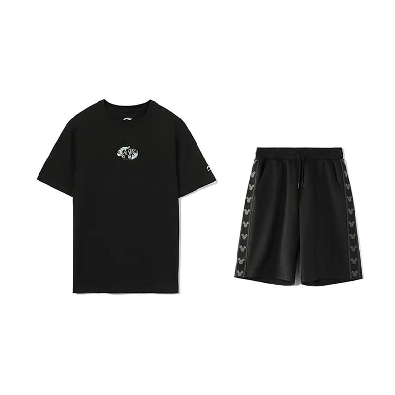 Li-Ning Embroidered Logo Round Neck Short Sleeve Comfortable Fashion Solid Color Shorts Casual Sports Set Unisex sets AHST821-2+YKSV129-2 S
Li-Ning Embroidered Logo Round Neck Short Sleeve Comfortable Fashion Solid Color Shorts Casual Sports Set Unisex sets AHST821-2+YKSV129-2 S