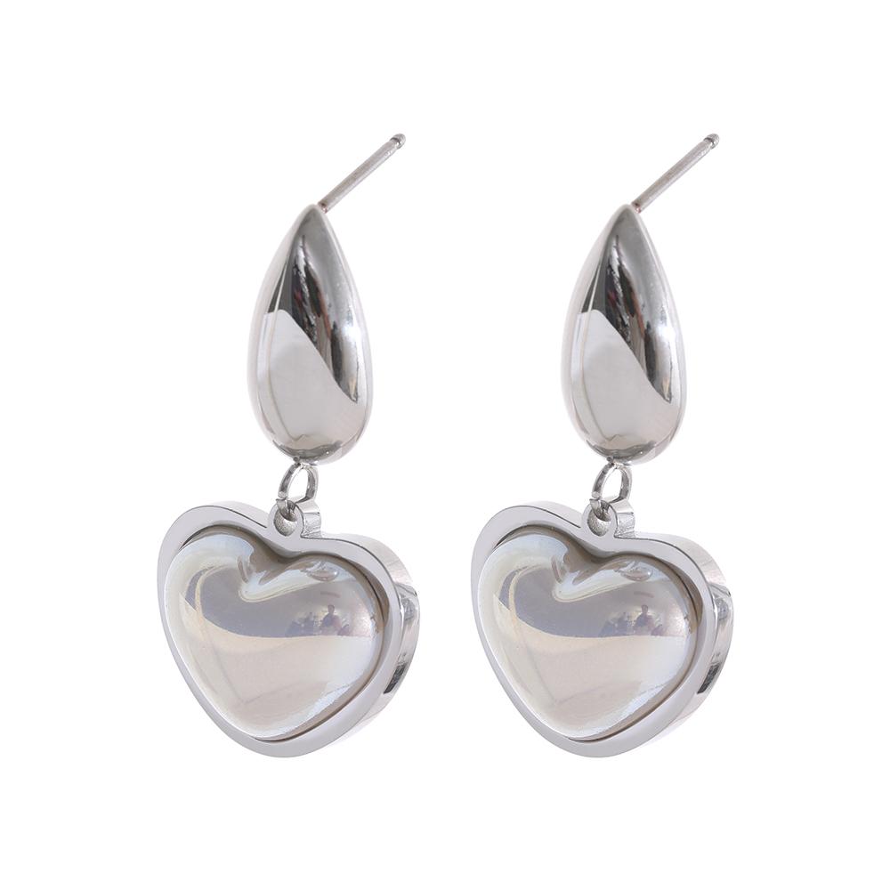 Yhpup Golden Elegant Imitation Pearls Heart Stainless Steel Drop Dangle Earrings Fashion Korean Trendy Charm Jewelry for Women
Yhpup Golden Elegant Imitation Pearls Heart Stainless Steel Drop Dangle Earrings Fashion Korean Trendy Charm Jewelry for Women