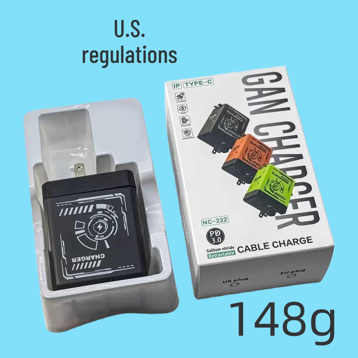 120W GaN Charger with Dual Retractable Data Cables for Fast Charging Huawei and Apple Devices Orange Naked
120W GaN Charger with Dual Retractable Data Cables for Fast Charging Huawei and Apple Devices Orange Naked