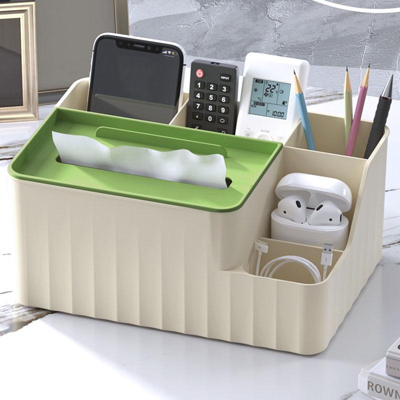 Double Storage Tissue Box - High Quality PP Material Desktop Storage Box with Pen Holder and Remote Control Slot for Office/Home зелёный
Double Storage Tissue Box - High Quality PP Material Desktop Storage Box with Pen Holder and Remote Control Slot for Office/Home зелёный