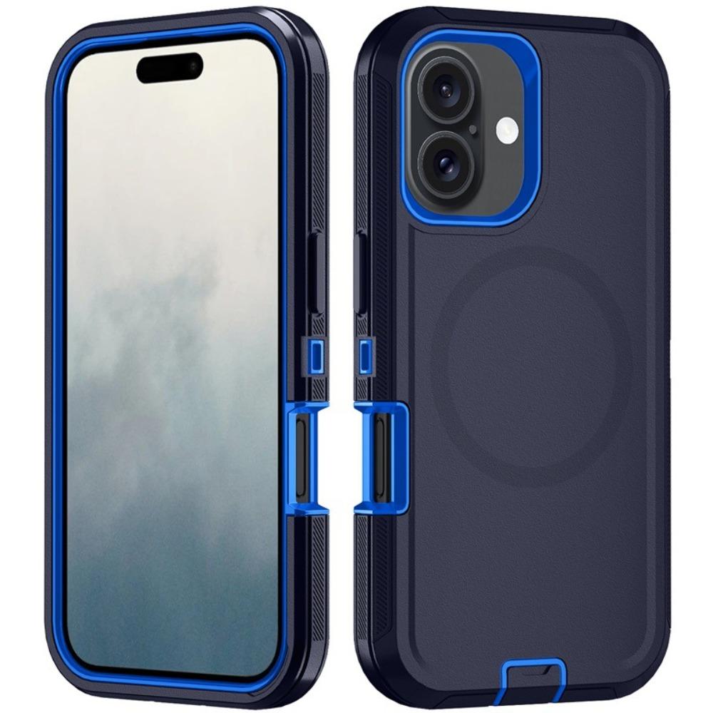 For MagSafe Strong Magnets 3-Layer Hybrid Case For iPhone 17 Pro Max 17e Air Ott-Box Defender Heavy Duty Armor Shockproof Cover iPhone17 Pro синій
For MagSafe Strong Magnets 3-Layer Hybrid Case For iPhone 17 Pro Max 17e Air Ott-Box Defender Heavy Duty Armor Shockproof Cover iPhone17 Pro синій
