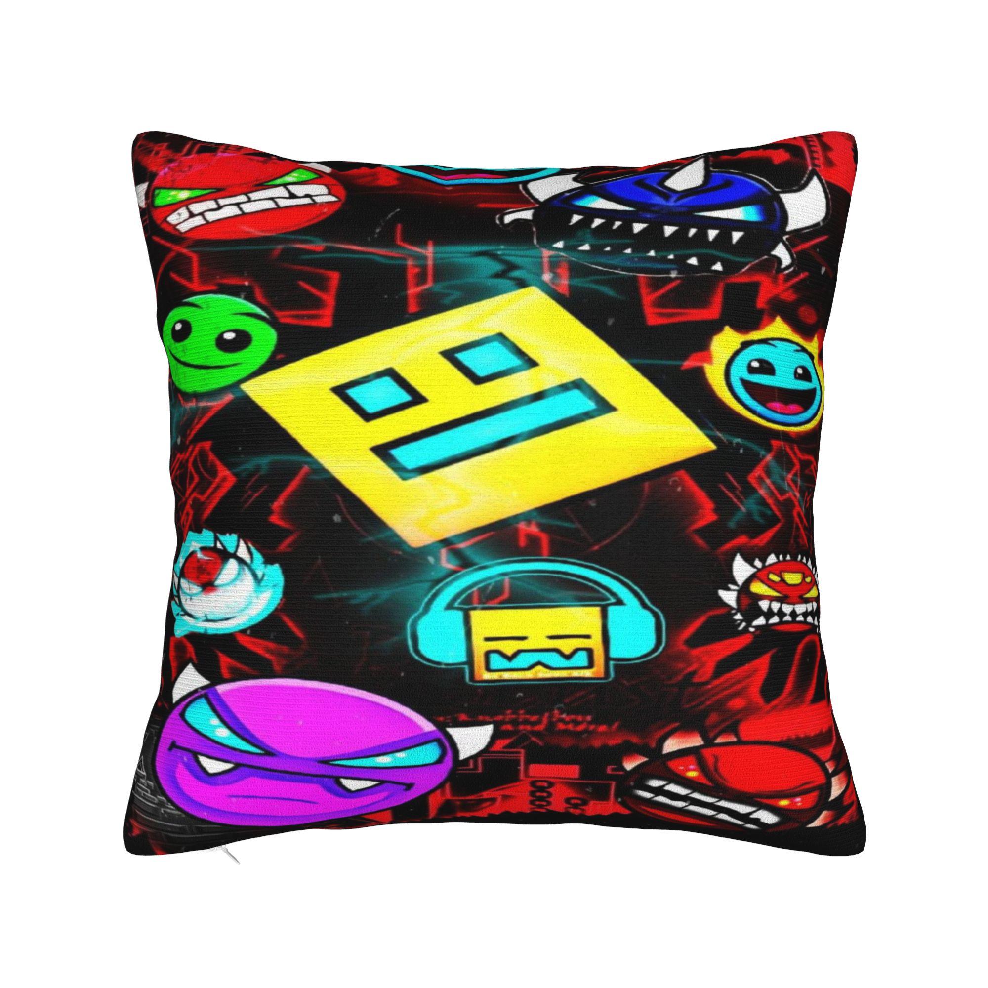 Geometry Dash Подушка з принтом Наволочка для подушки Покривало для диванної подушки Декор для дому в стилі Y2K Квадратна Різні розміри 12x12in 30X30cm
Geometry Dash Подушка з принтом Наволочка для подушки Покривало для диванної подушки Декор для дому в стилі Y2K Квадратна Різні розміри 12x12in 30X30cm