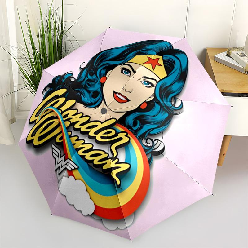 1pc Wonder Woman Umbrella - Automatic Open Compact Travel Umbrella with 49-Rib Durable Frame yy251021092
1pc Wonder Woman Umbrella - Automatic Open Compact Travel Umbrella with 49-Rib Durable Frame yy251021092