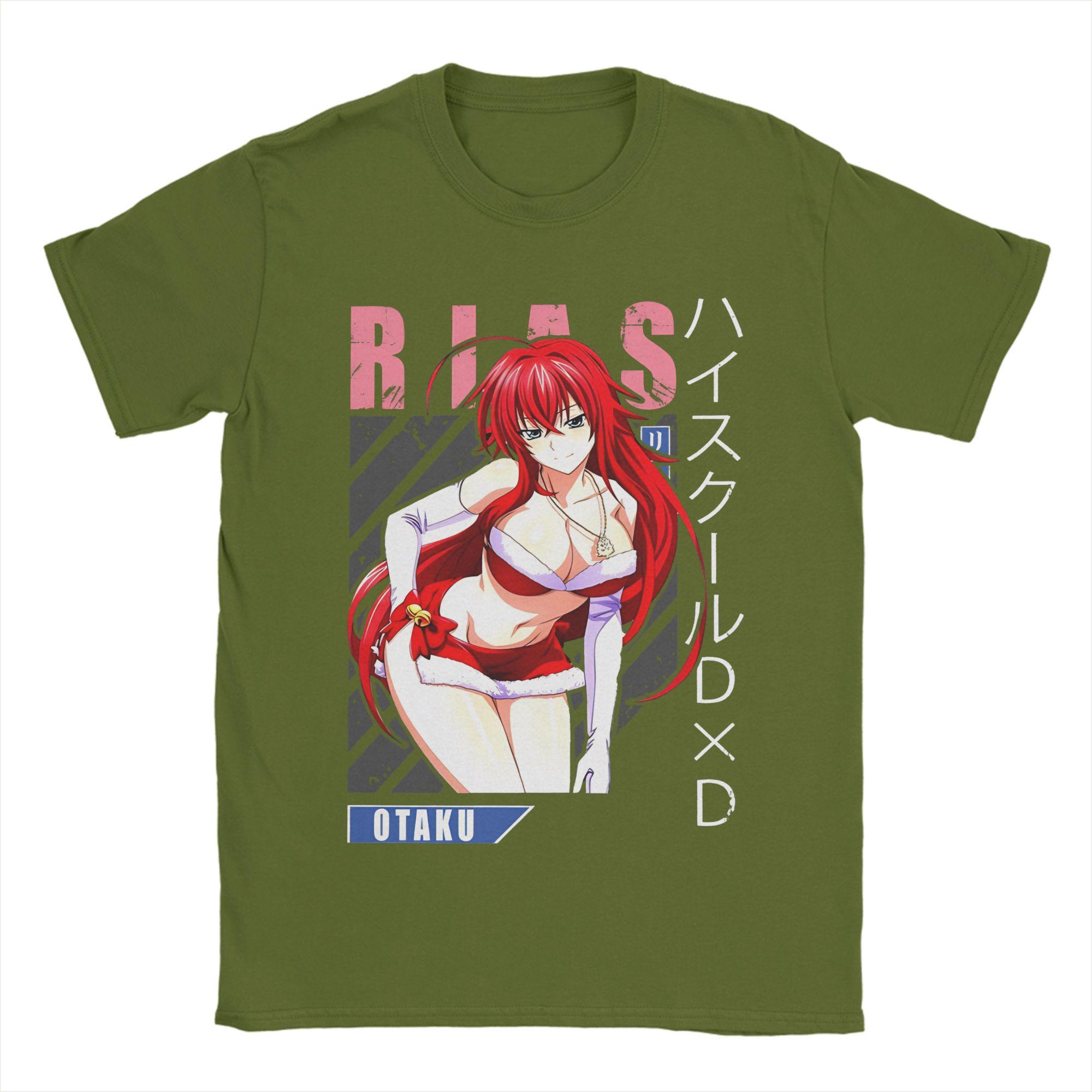Rias Gremory T-Shirts for Men Women High School DxD 100% Cotton Tee Shirt O Neck Short Sleeve T Shirt New Arrival Clothing 4XL
Rias Gremory T-Shirts for Men Women High School DxD 100% Cotton Tee Shirt O Neck Short Sleeve T Shirt New Arrival Clothing 4XL