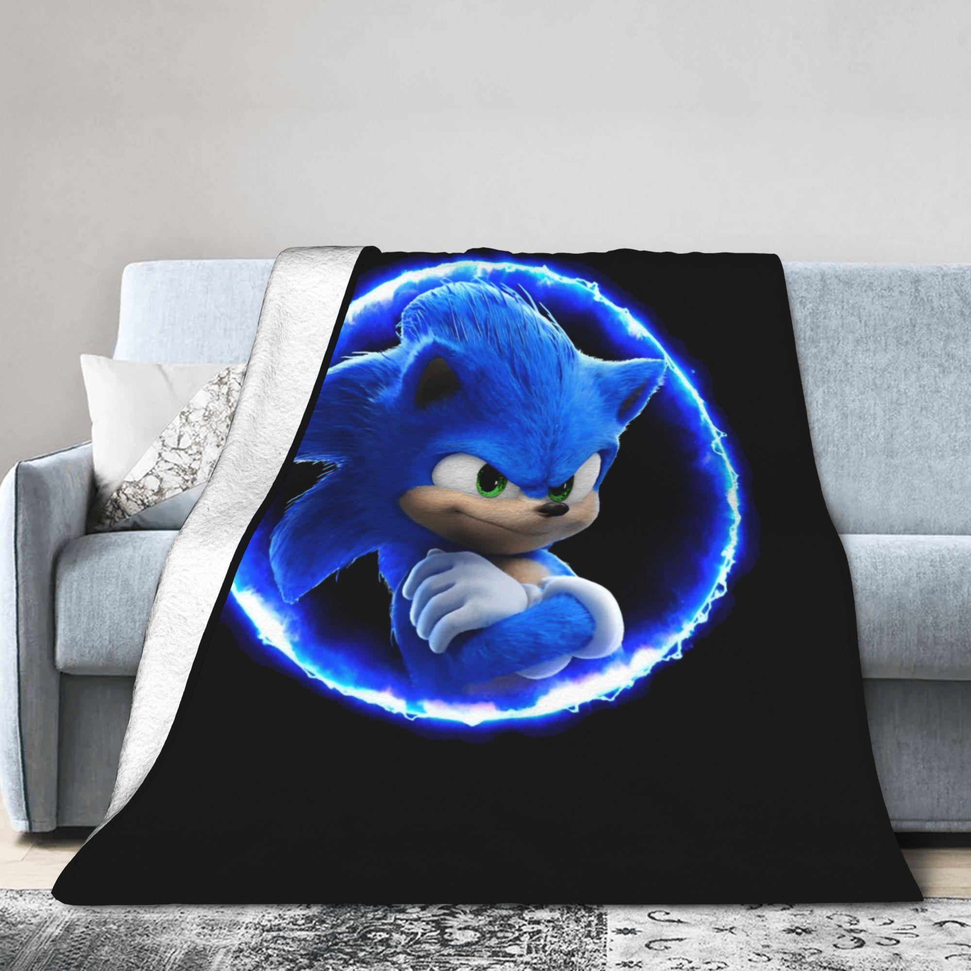 Shadow Game Blankets Soniced Cartoon Flannel Awesome Soft Throw Blanket for Chair Covering Sofa Spring/Autumn 30x40in
Shadow Game Blankets Soniced Cartoon Flannel Awesome Soft Throw Blanket for Chair Covering Sofa Spring/Autumn 30x40in