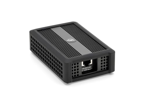 OWC Thunderbolt 4 10G Ethernet Adapter, Thunderbolt 4/USB 4 Compatible, 10G Network Adapter, Fanless, Bus-Powered, Compatible with Mac and Windows, In
OWC Thunderbolt 4 10G Ethernet Adapter, Thunderbolt 4/USB 4 Compatible, 10G Network Adapter, Fanless, Bus-Powered, Compatible with Mac and Windows, In