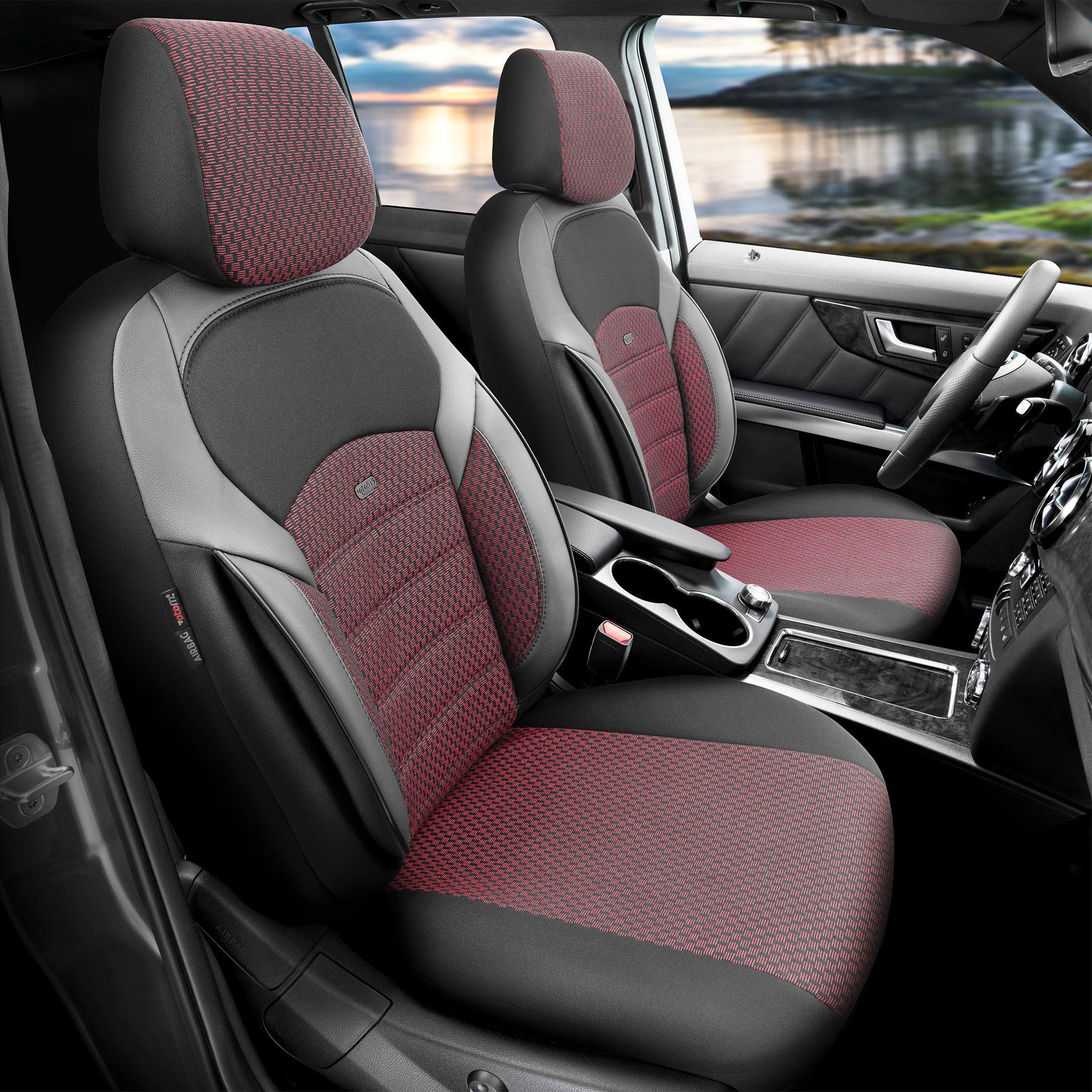 Новый дизайн Nova Design из хлопковой ткани, чехол для автомобильного сиденья, полный комплект, красный
Новый дизайн Nova Design из хлопковой ткани, чехол для автомобильного сиденья, полный комплект, красный