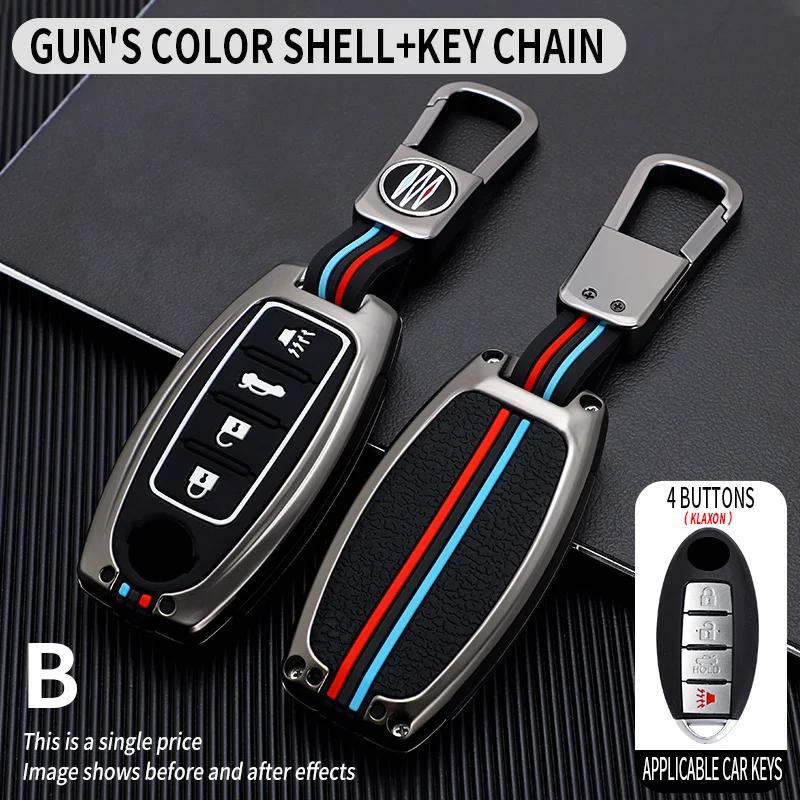 Styling Mouldings Car Remote Key Case Cover Shell for Nissan Qashqai X-Trail T32 T31 Juke J10 J11 Kicks Tiida Pathfinder Note fo
Styling Mouldings Car Remote Key Case Cover Shell for Nissan Qashqai X-Trail T32 T31 Juke J10 J11 Kicks Tiida Pathfinder Note fo