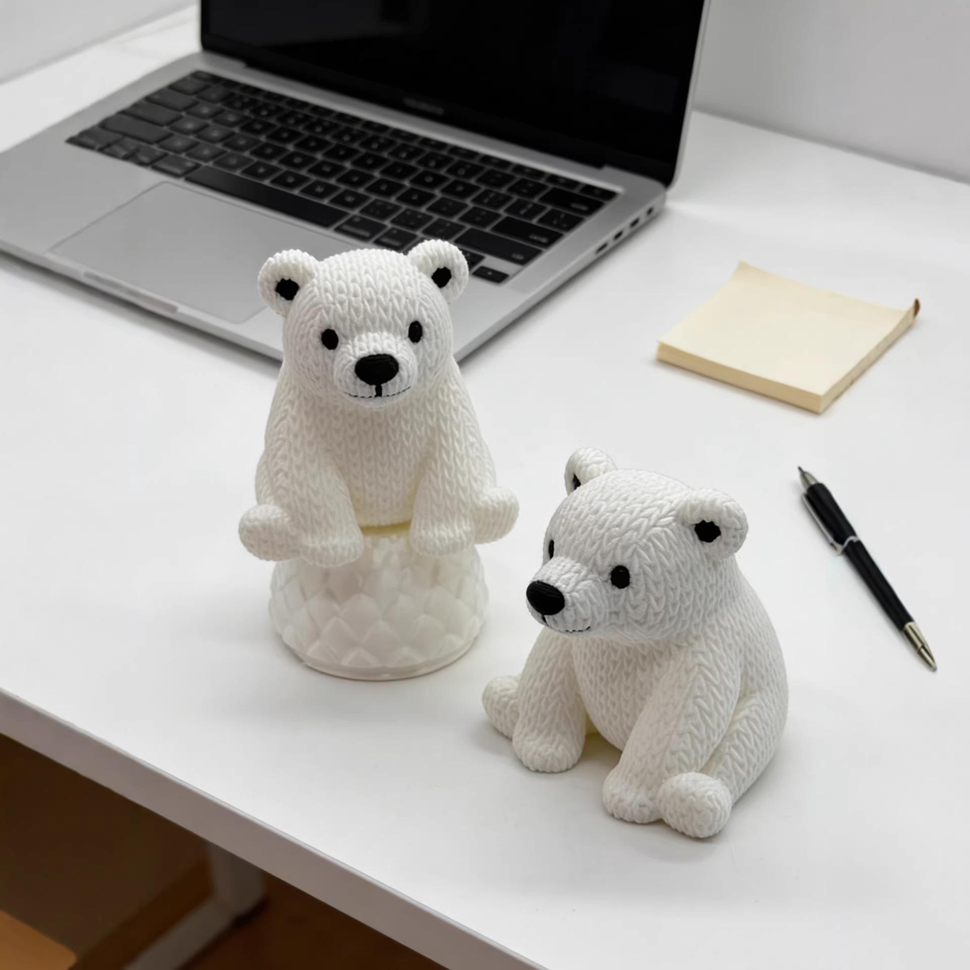 3D Printed Mini Teddy Bear Model Toy 8.8×8.6×9 cm Mini Size
3D Printed Mini Teddy Bear Model Toy 8.8×8.6×9 cm Mini Size