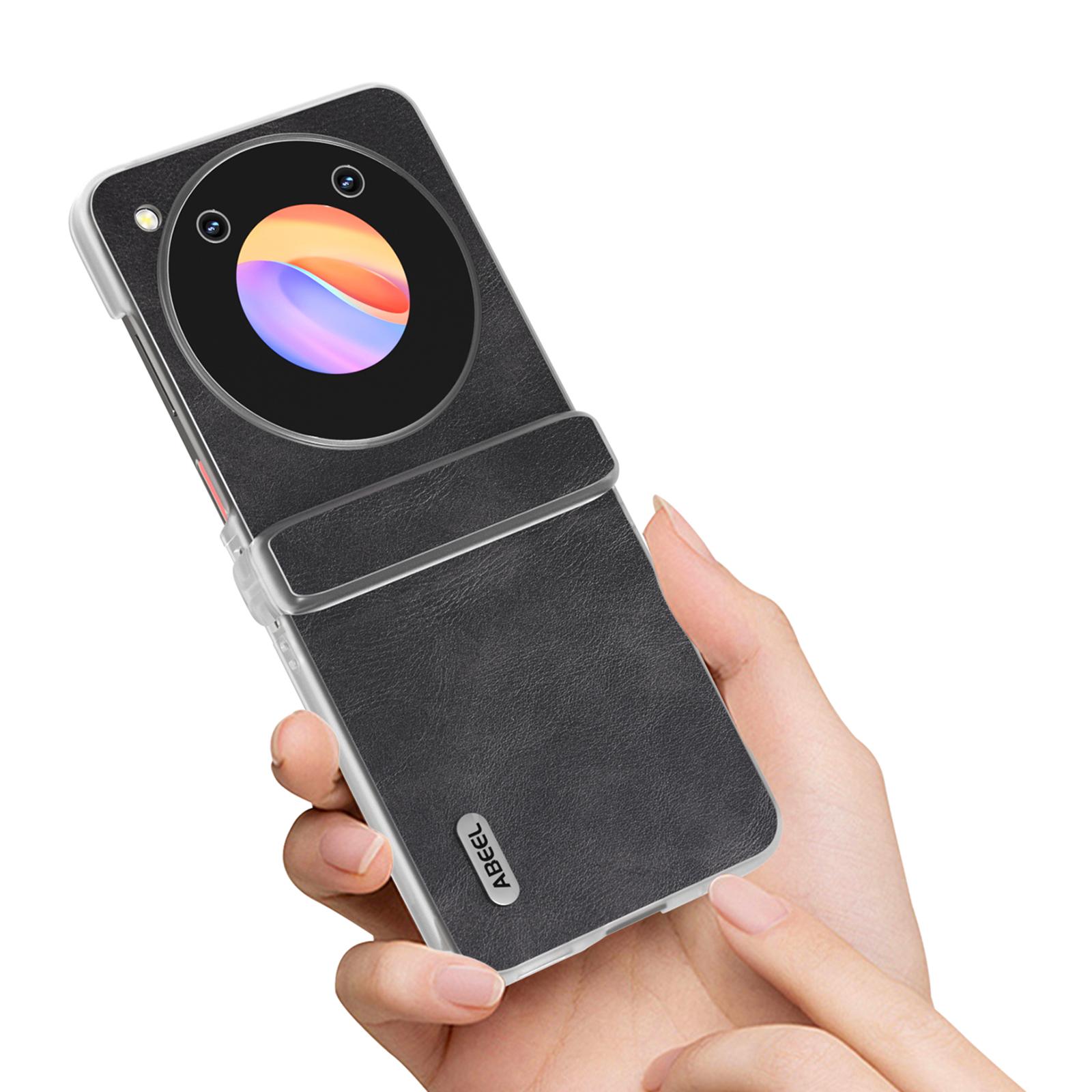 ABEEL For ZTE nubia Flip 5G Case Matte Edge Cowhide Texture Leather+PC Phone Cover Black
ABEEL For ZTE nubia Flip 5G Case Matte Edge Cowhide Texture Leather+PC Phone Cover Black