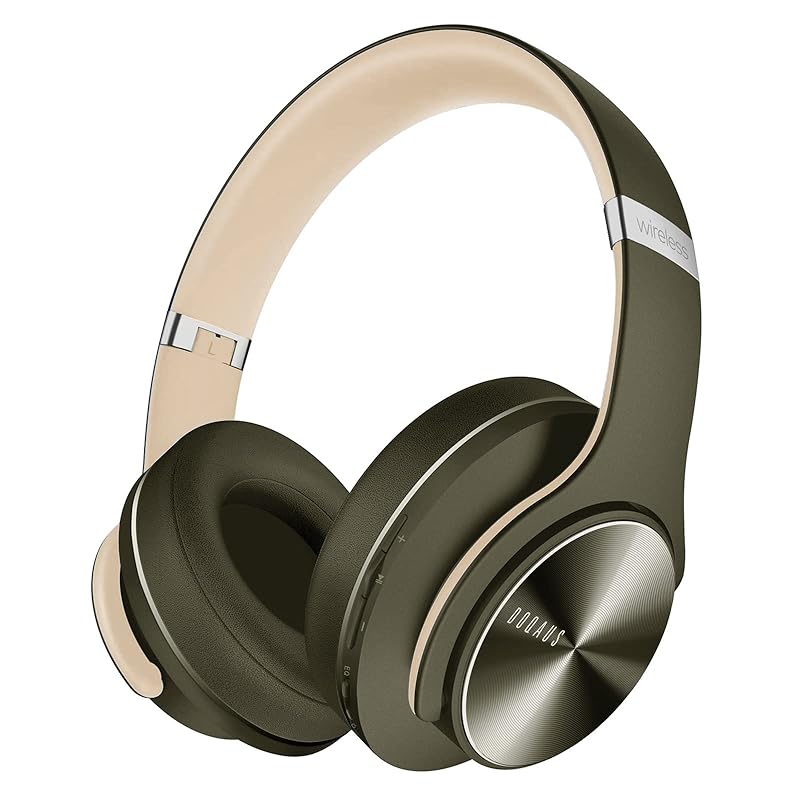 DOQAUS headphone Bluetooth5.3 wireless headphones Up to 80 hours of continuous playback 3EQ sound modes over ear headphones Built-in microphone Wired
DOQAUS headphone Bluetooth5.3 wireless headphones Up to 80 hours of continuous playback 3EQ sound modes over ear headphones Built-in microphone Wired