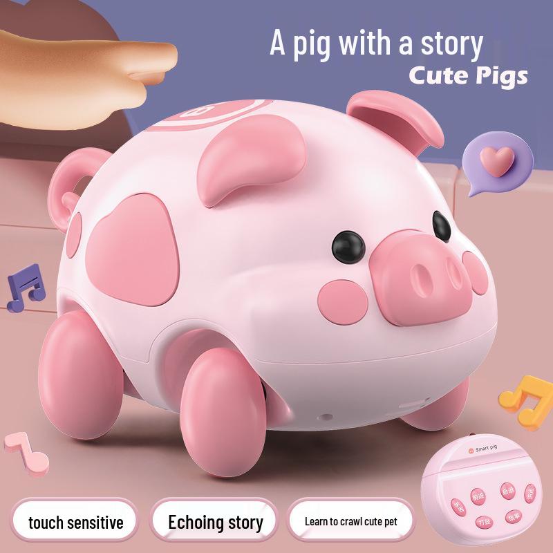 Le Neng Smart Touch Talking Drum: Cute Pig Storytelling & Early Education Baby Learning Toy
Le Neng Smart Touch Talking Drum: Cute Pig Storytelling & Early Education Baby Learning Toy