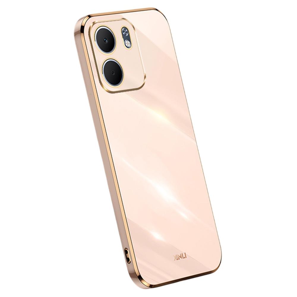 XINLI For Oppo A5x 5G Case TPU Phone Cover with Electroplating Frame Pink
XINLI For Oppo A5x 5G Case TPU Phone Cover with Electroplating Frame Pink