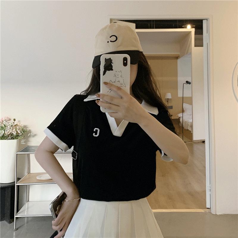 Plus Size Women s V-Neck Polo T-Shirt - Short Sleeve, Straight Shoulder, Slimming, Tummy-Covering for Summer 2025 L (recommended 95-105 lbs)
Plus Size Women s V-Neck Polo T-Shirt - Short Sleeve, Straight Shoulder, Slimming, Tummy-Covering for Summer 2025 L (recommended 95-105 lbs)