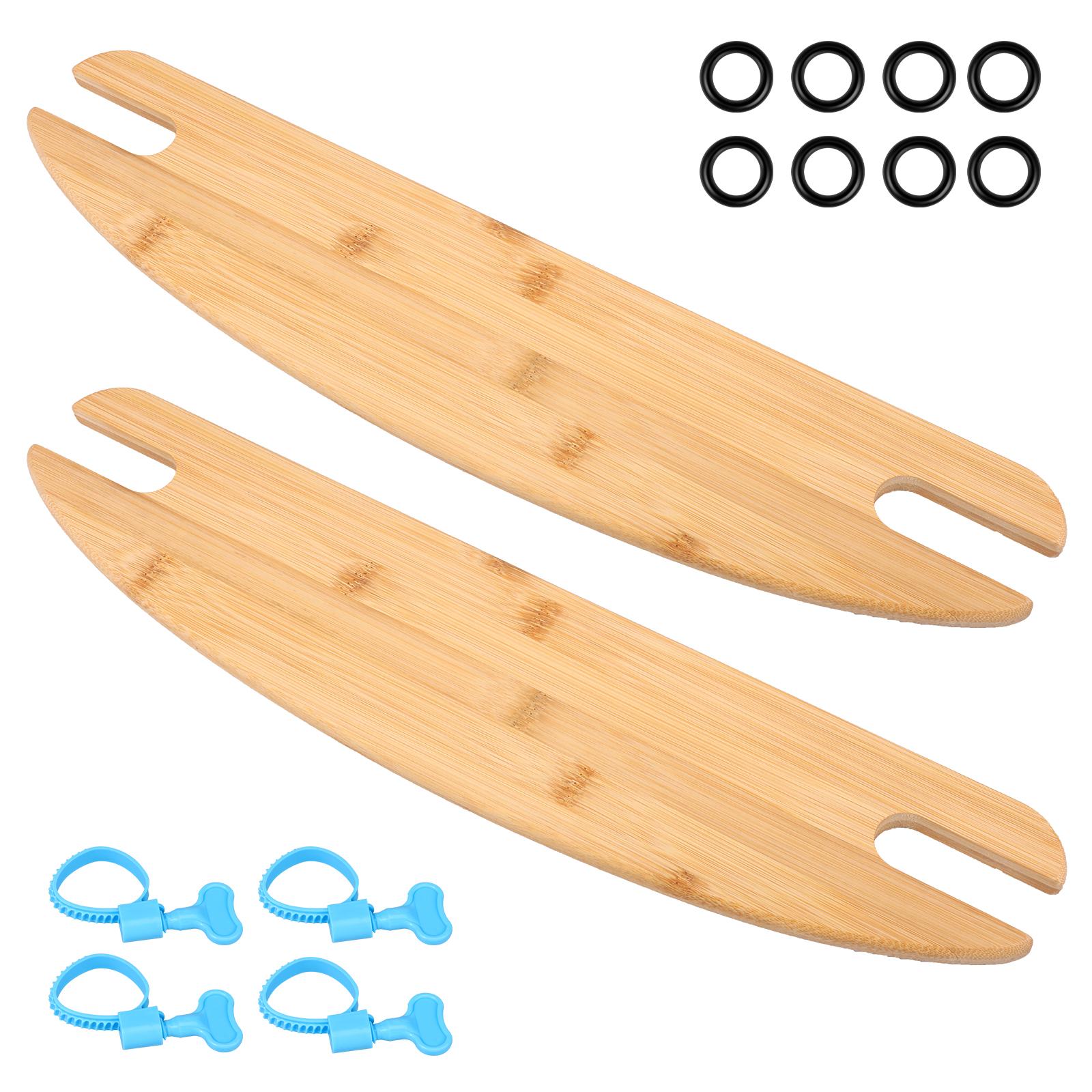 2Pcs Bamboo High Chair Foot Rest Height Adjustable High Chair Footrest with 2 Rubber Rings and Fixing Rings for High Chair
2Pcs Bamboo High Chair Foot Rest Height Adjustable High Chair Footrest with 2 Rubber Rings and Fixing Rings for High Chair