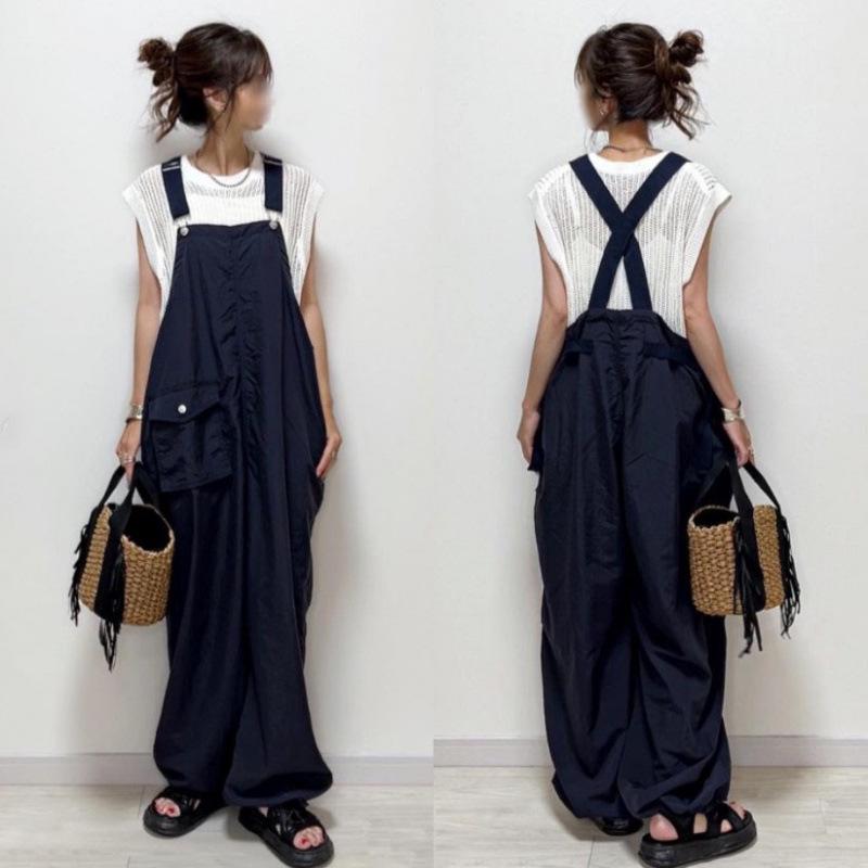 New Arrival Women s Loose Pocket Jumpsuit 923# - Japanese and Korean Style One Size темно-синий
New Arrival Women s Loose Pocket Jumpsuit 923# - Japanese and Korean Style One Size темно-синий