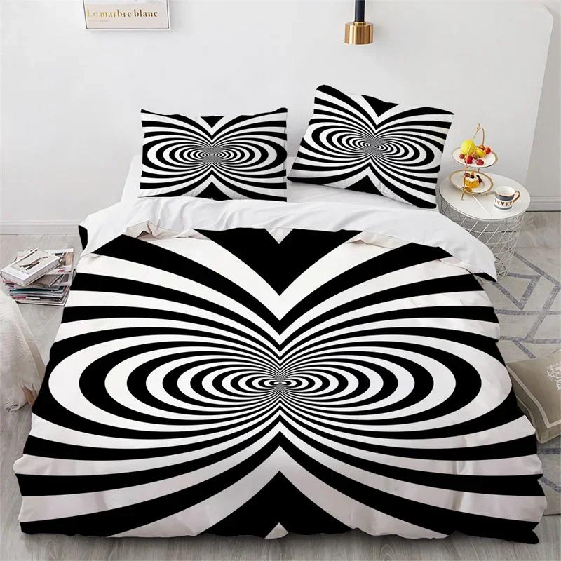 Black White Geometric Checkered Soft Duvet Cover Twin King Microfiber Psychedelic Spiral Swirl Comfortable Quilt Cover Abstract Art Beding Set 100*200cm Single
Black White Geometric Checkered Soft Duvet Cover Twin King Microfiber Psychedelic Spiral Swirl Comfortable Quilt Cover Abstract Art Beding Set 100*200cm Single