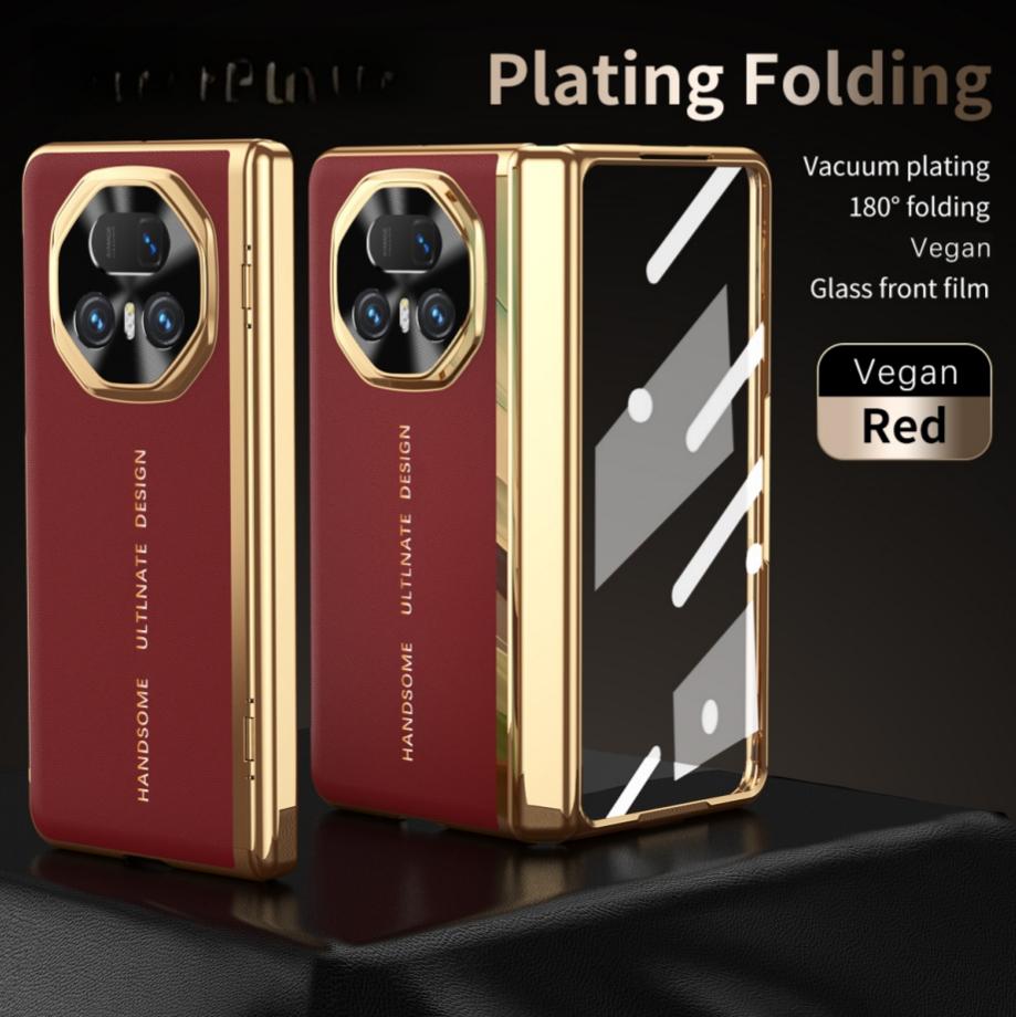 For Honor Magic V5 and Magic V3 Case Ultimate Design Leather Dual Hinge Protection Anti-Scratch and Anti-Fingerprint Case Cover PC and Leather&HONOR Magic V3
For Honor Magic V5 and Magic V3 Case Ultimate Design Leather Dual Hinge Protection Anti-Scratch and Anti-Fingerprint Case Cover PC and Leather&HONOR Magic V3