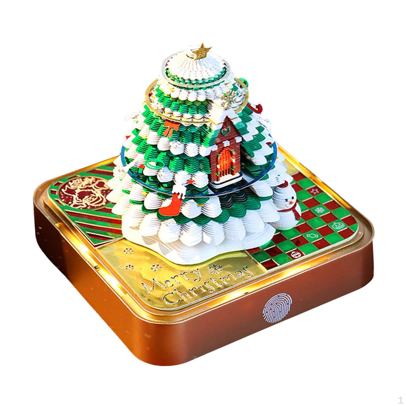 3D Desk Calendar with Illuminated Design Kit Xmas Tree House
3D Desk Calendar with Illuminated Design Kit Xmas Tree House