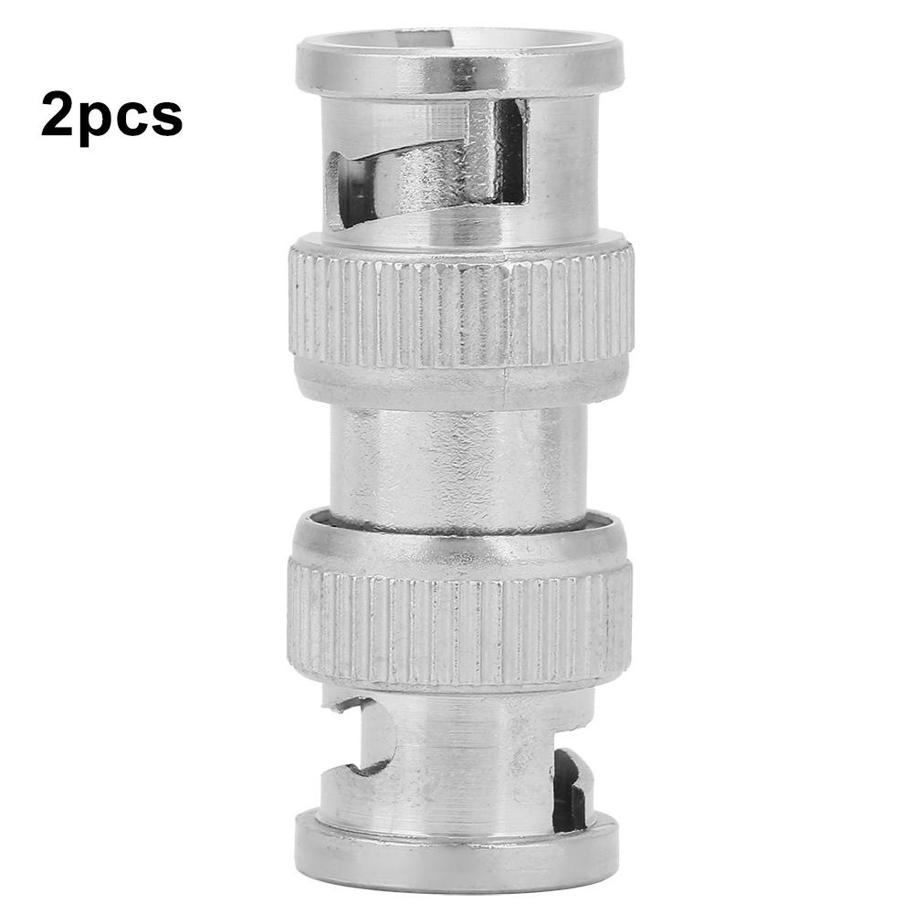 2pcs BNC Male to BNC Male MM Coaxial Connector RF Adapter for CCTV Security Camera
2pcs BNC Male to BNC Male MM Coaxial Connector RF Adapter for CCTV Security Camera