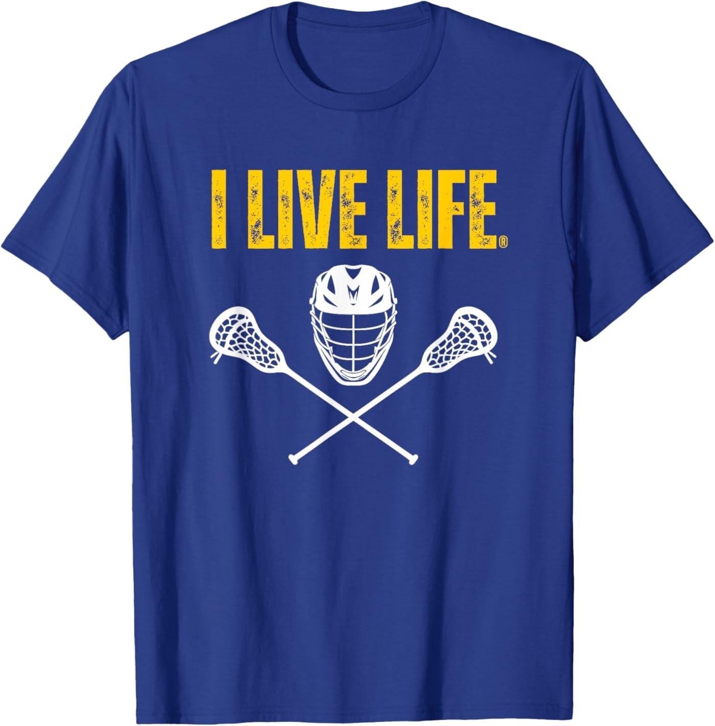 I Live Life Lacrosse Athletic Sports Design T-Shirt 5XL різнокольоровий
I Live Life Lacrosse Athletic Sports Design T-Shirt 5XL різнокольоровий