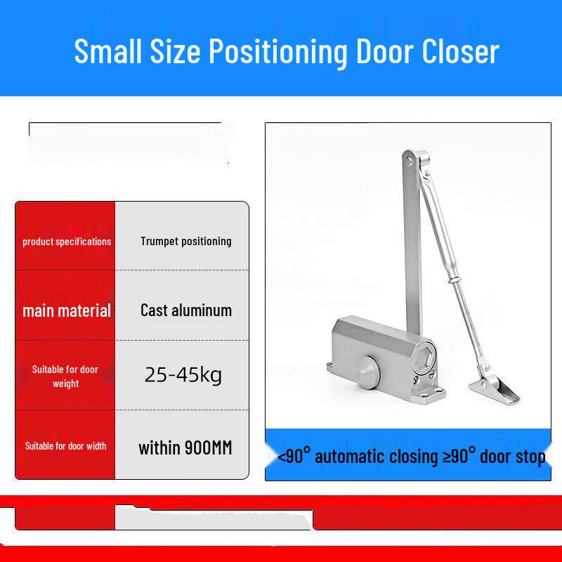 Shengbei Small Hydraulic Fire Door Closer with Hold-Open Function
Shengbei Small Hydraulic Fire Door Closer with Hold-Open Function