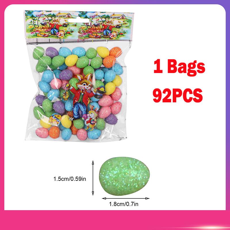 92 шт./пакет блестящие пасхальные яйца красочные пенопластовые птичьи голубиные яйца DIY ремесло счастливые пасхальные украшения детские подарки домашний декор принадлежности One Size
92 шт./пакет блестящие пасхальные яйца красочные пенопластовые птичьи голубиные яйца DIY ремесло счастливые пасхальные украшения детские подарки домашний декор принадлежности One Size