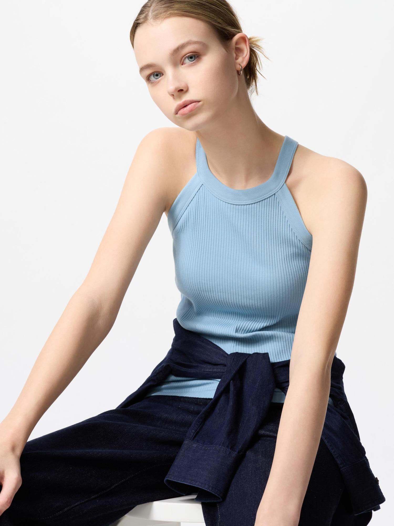 Uniqlo Japan Halter Neck Bra Tank Top 61 BLUE/XS
Uniqlo Japan Halter Neck Bra Tank Top 61 BLUE/XS