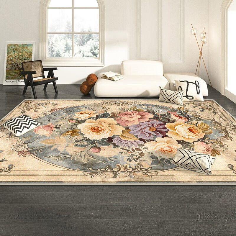 Nordic Floral Plush Rug Non-slip Floor Mat for Living Room Bedroom Modern Decoration Soft Carpet 60x90cm
Nordic Floral Plush Rug Non-slip Floor Mat for Living Room Bedroom Modern Decoration Soft Carpet 60x90cm