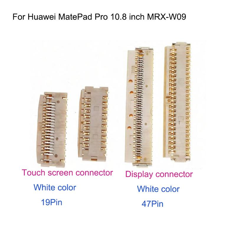2PCS LCD Display Touch Screen Flex FPC Connector For Huawei MatePad Pro 10.8 inch MRX-W09 LCD Display touch panel Flex Plug LCD on board 19p
2PCS LCD Display Touch Screen Flex FPC Connector For Huawei MatePad Pro 10.8 inch MRX-W09 LCD Display touch panel Flex Plug LCD on board 19p