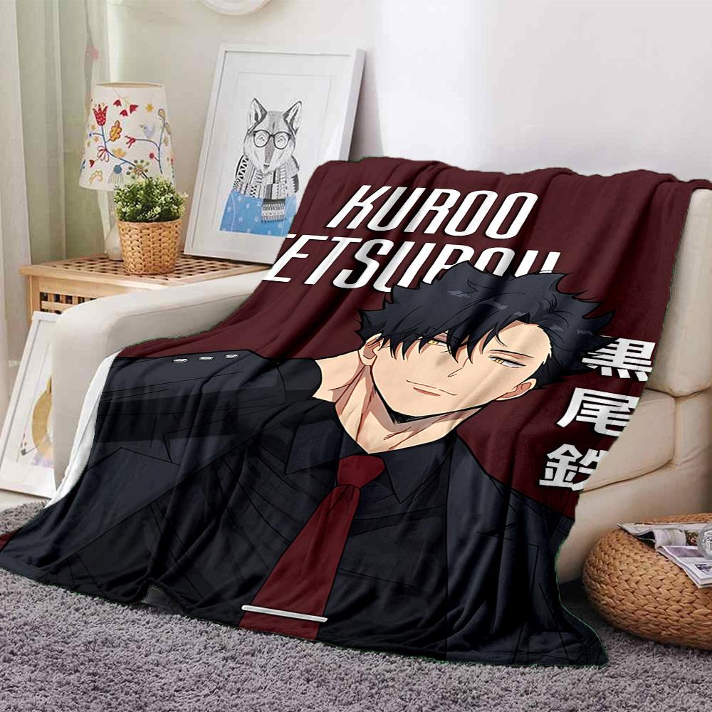 1pc Kuroo Tetsupou Throw Blanket - Soft Flannel, Cozy All-Season Polyester Perfect for Home, Office, Bedroom 1096 80cmx120cm(31inx47in)
1pc Kuroo Tetsupou Throw Blanket - Soft Flannel, Cozy All-Season Polyester Perfect for Home, Office, Bedroom 1096 80cmx120cm(31inx47in)