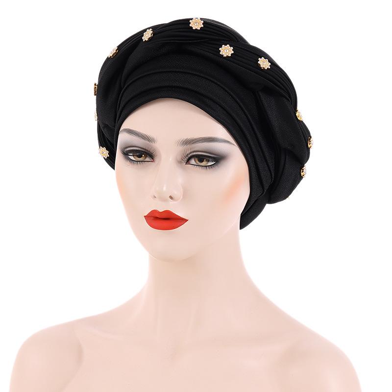 Multilayer Rhinestone Braid Turban Cap Women Muslim Headscarf Bonnet Headwrap Hat чорний
Multilayer Rhinestone Braid Turban Cap Women Muslim Headscarf Bonnet Headwrap Hat чорний