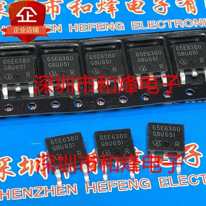 5pcs 65E6380 IPD65R380E6 New and original TO-252 700V 29A MOS field effect tube Electronic components IC chips to252 чорний
5pcs 65E6380 IPD65R380E6 New and original TO-252 700V 29A MOS field effect tube Electronic components IC chips to252 чорний