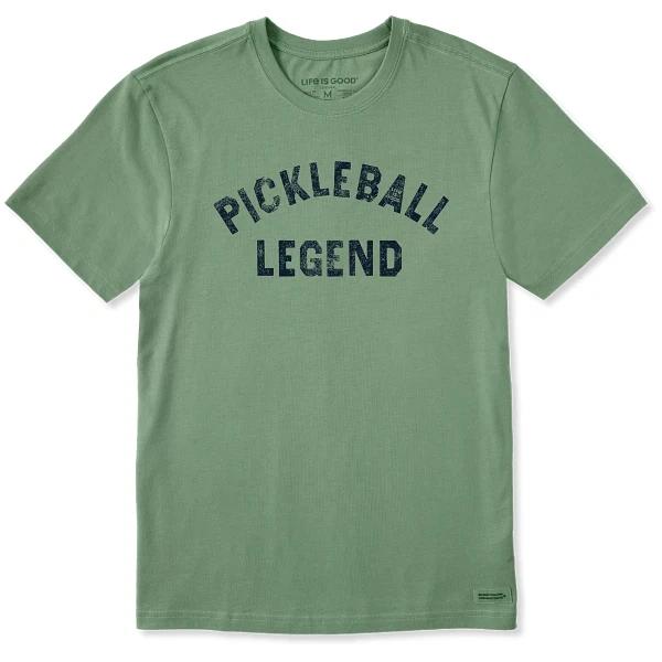 Life is Good. Men s Pickleball Legend Short Sleeve Crusher Tee, Granite Green 2XL
Life is Good. Men s Pickleball Legend Short Sleeve Crusher Tee, Granite Green 2XL
