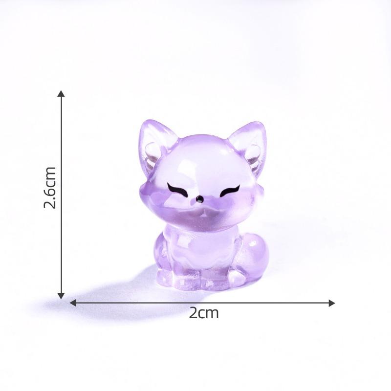 Светящаяся фигурка лисички, декоративные аксессуары-сюрпризы, миниатюрные настольные украшения для автомобиля, микро-ландшафт, маленькие украшения фиолетовый
Светящаяся фигурка лисички, декоративные аксессуары-сюрпризы, миниатюрные настольные украшения для автомобиля, микро-ландшафт, маленькие украшения фиолетовый
