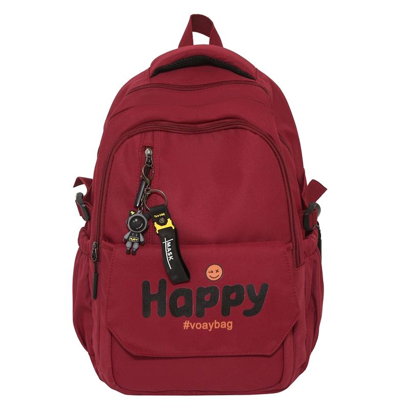 Рюкзак в студенческом стиле для мужчин и женщин, компьютерная дорожная сумка большой вместимости с принтом букв для студентов красный
Рюкзак в студенческом стиле для мужчин и женщин, компьютерная дорожная сумка большой вместимости с принтом букв для студентов красный