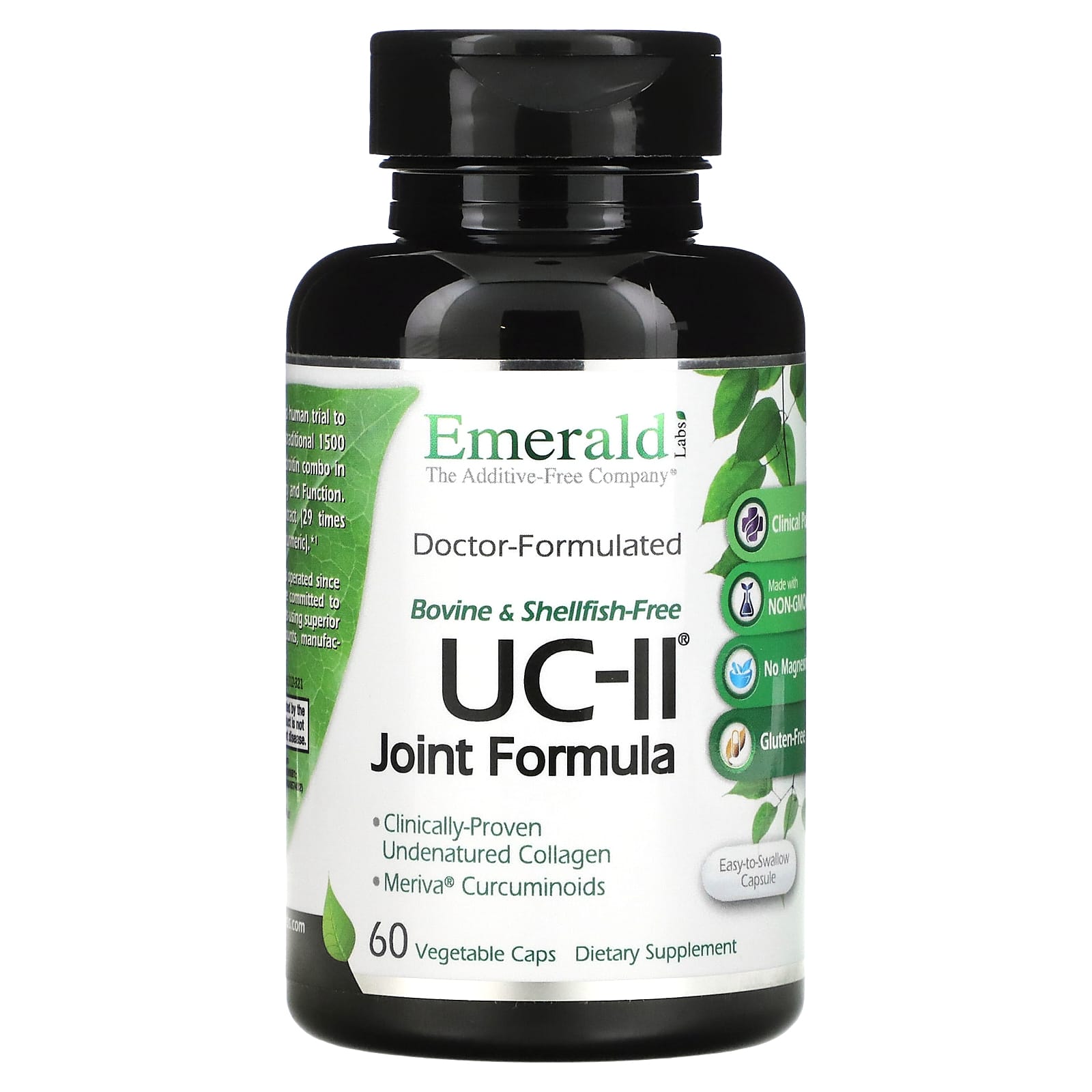Emerald Laboratories, Формула для суглобів UC-II, 60 вегетаріанських капсул
Emerald Laboratories, Формула для суглобів UC-II, 60 вегетаріанських капсул