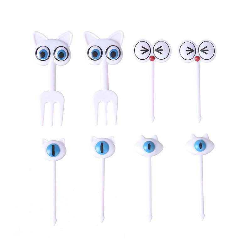 8Pcs/Set Food Fruit Fork Sticks Mini Cute Cartoon Eyes Decoration for Lunch Bento Box Buffet Sandwich Rice Ball Party Decor
8Pcs/Set Food Fruit Fork Sticks Mini Cute Cartoon Eyes Decoration for Lunch Bento Box Buffet Sandwich Rice Ball Party Decor