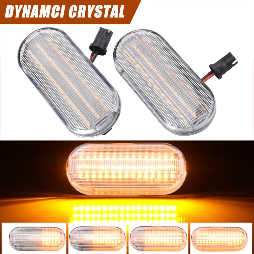 2X LED Dynamic Side Marker Turn Signal Light Indicator for VW Bora Golf 3 4 MK4 Jette Lupo Passat Z2 3BG Polo SB6 SEAT Ibiza T5 Dynamic Crystal
2X LED Dynamic Side Marker Turn Signal Light Indicator for VW Bora Golf 3 4 MK4 Jette Lupo Passat Z2 3BG Polo SB6 SEAT Ibiza T5 Dynamic Crystal