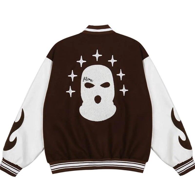 Men Cartoon Embroidery Varsity Jackets American Vintage High Street PU Leather Stitching Baseball Uniform Hip Hop Loose Jacket
Men Cartoon Embroidery Varsity Jackets American Vintage High Street PU Leather Stitching Baseball Uniform Hip Hop Loose Jacket