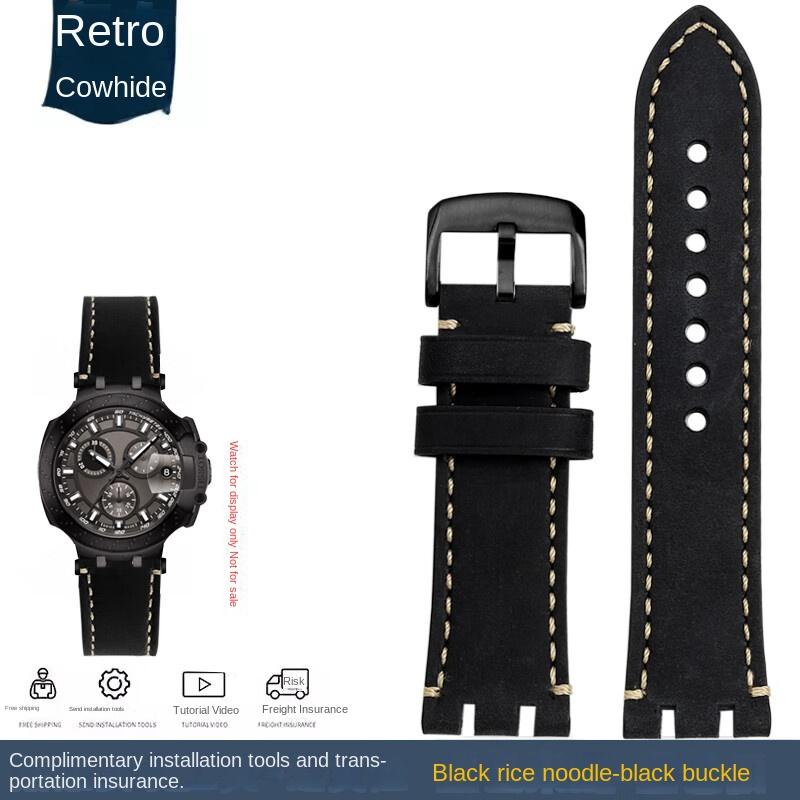 Cowhide watchband for Tissot Racing T115 Series Modified Trendy Retro Watch Strap Accessories 24mm Bracelet Men s Wristband 24mm
Cowhide watchband for Tissot Racing T115 Series Modified Trendy Retro Watch Strap Accessories 24mm Bracelet Men s Wristband 24mm