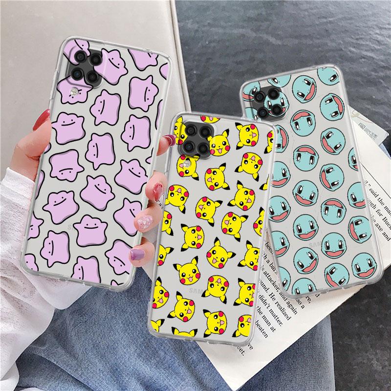 Прозрачный чехол для Samsung Galaxy A52 A12 A51 A32 A21s A71 A32 A22 50 A70 A31 A72 5G, чехол для телефона с рисунком Покемона Пикачу, чехол с рисунком
Прозрачный чехол для Samsung Galaxy A52 A12 A51 A32 A21s A71 A32 A22 50 A70 A31 A72 5G, чехол для телефона с рисунком Покемона Пикачу, чехол с рисунком