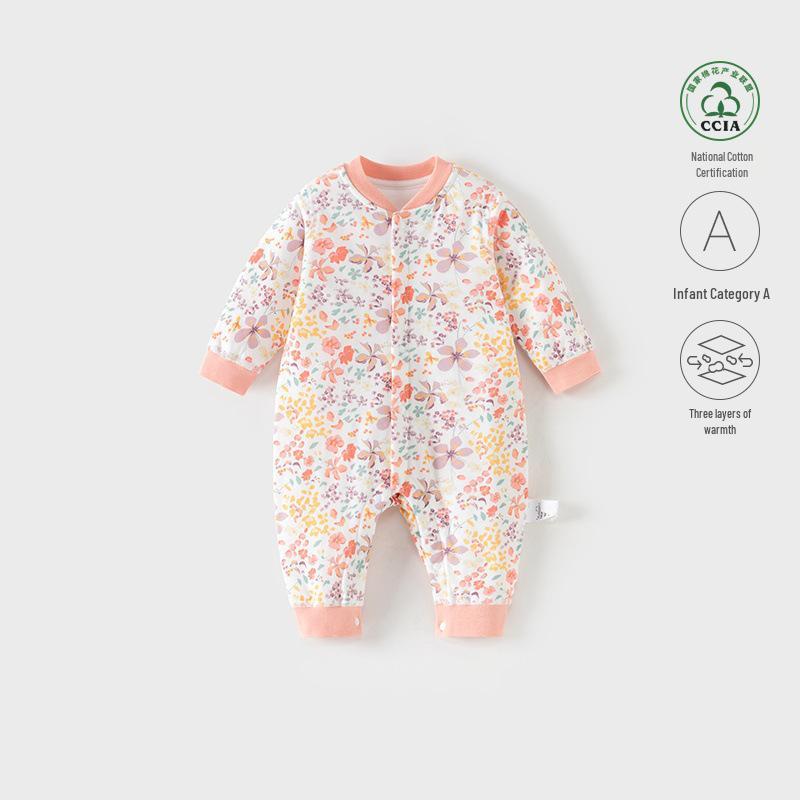 Autumn/Winter Warm Pure Cotton Baby Romper - Newborn Girl Bodysuit 59 cm рожевий
Autumn/Winter Warm Pure Cotton Baby Romper - Newborn Girl Bodysuit 59 cm рожевий